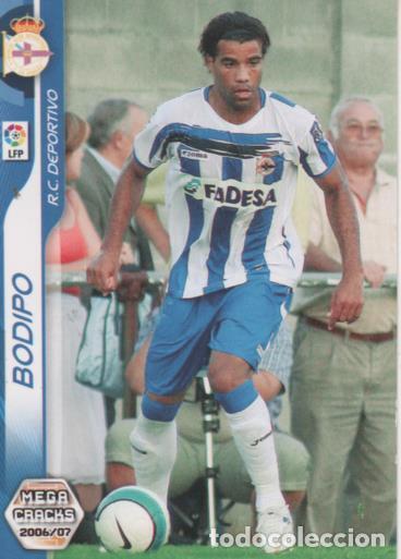 Collezionismo sportivo: Cromo E004164: Trading Card. Mega Cracks 06-07. n&ordm; 108 Bis Bodipo. Delantero. R.C.Deportivo - LPF