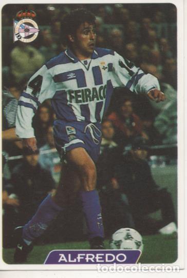 Collezionismo sportivo: Cromo E003946: Trading Card. Las Fichas de la Liga 95-96, n&ordm; 32 Alfredo. Centrocampista. R.C.D. La C