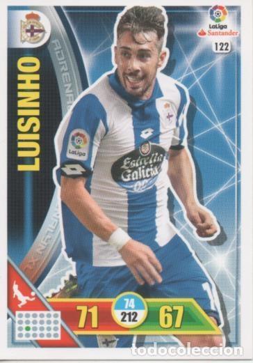 Coleccionismo deportivo: Cromo E002694: Trade Card Game Adrenalyn. Liga 2016-17, Luisinho. R.C.D. de La Coru&ntilde;a - LFP