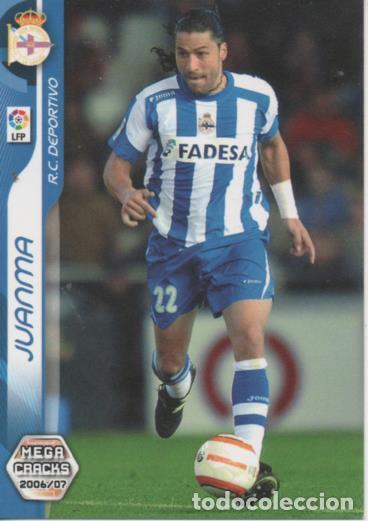 Sports collectibles: Cromo E004152: Trading Card. Mega Cracks 06-07. n&ordm; 97 Juanma. Defensa. R.C. Deportivo - LPF