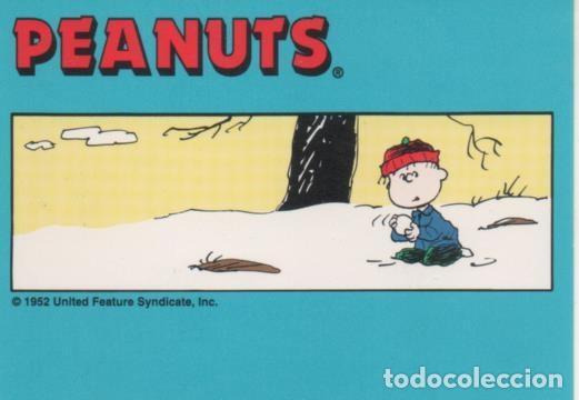 Sports collectibles: Cromo E003340: Trading Card. Peanuts Classics, n&ordm; 87 December 3, 1989 - M. Schulz