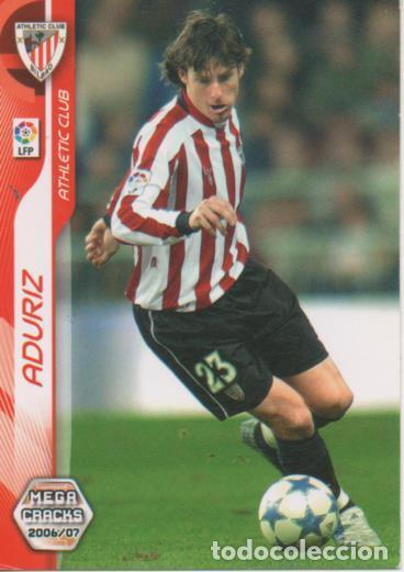 Sammelleidenschaft Sport: Cromo E004086: Trading Card. Mega Cracks 06-07. n&ordm; 18 Aduriz. Delantero. At.C. de Bilbao - LPF