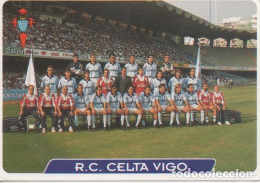 Sammelleidenschaft Sport: Cromo E004002: Trading Card. Las Fichas de la Liga 95-96. n&ordm; 217 R.C. Celta de Vigo 1923 - LPF