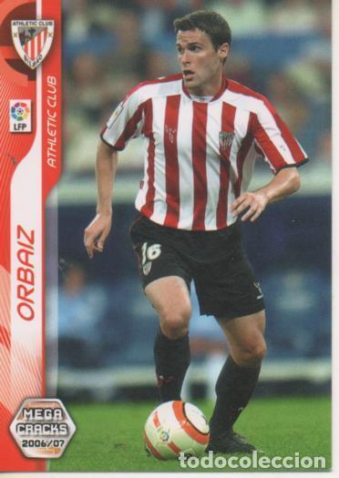 Colecionismo desportivo: Cromo E004082: Trading Card. Mega Cracks 06-07. n&ordm; 13 Orbaiz. Medio. At.C. de Bilbao - LPF