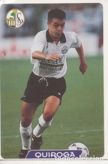 Coleccionismo deportivo: Cromo E004076: Trading Card. Las Fichas de la Liga 95-96. n&ordm; 391 Quiroga. Centrocampista. U.D. Salam