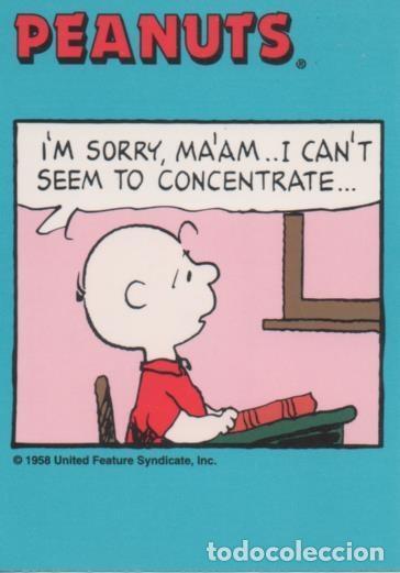 Coleccionismo deportivo: Cromo E003318: Trading Card. Peanuts Classics, n&ordm; 48 December 15, 1989 - M. Schulz