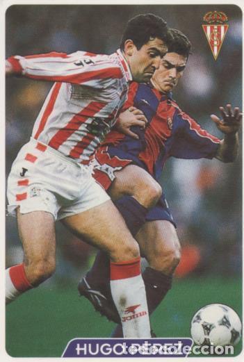 Coleccionismo deportivo: Cromo E004031: Trading Card. Las Fichas de la Liga 95-96. n&ordm; 316 Hugo Perez. Centrocampista. R.Sport