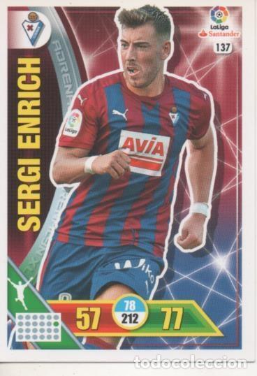 Coleccionismo deportivo: Cromo E002698: Trade Card Game Adrenalyn. Liga 2016-17, Sergi Enrich. S.D. Eibar - LFP