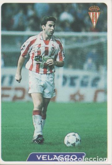Coleccionismo deportivo: Cromo E004029: Trading Card. Las Fichas de la Liga 95-96. n&ordm; 312 Velasco. Defensa. R.Sporting de Gij