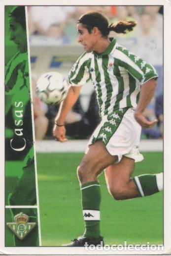 Coleccionismo deportivo: Cromo E003785: Trading Card. Las Fichas de la Liga 2003. n&ordm; 158 Casas, Real Betis - LFP