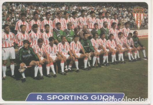 Sports collectibles: Cromo E004023: Trading Card. Las Fichas de la Liga 95-96. n&ordm; 307. R.Sportin de Gij&oacute;n 1905 - LPF