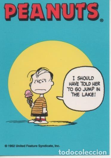 Sports collectibles: Cromo E003339: Trading Card. Peanuts Classics, n&ordm; 85 February 2, 1969 - M. Schulz