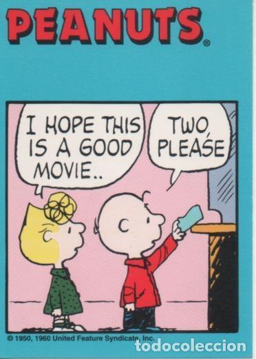 Collectionnisme sportif: Cromo E003362: Trading Card. Peanuts Classics, n&ordm; 116 November 23, 1979 - M. Schulz