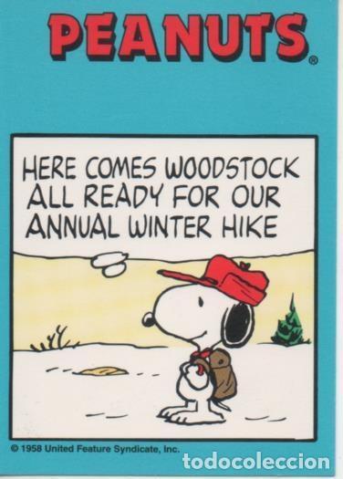 Collectionnisme sportif: Cromo E003331: Trading Card. Peanuts Classics, n&ordm; 74 December 17, 1979 - M. Schulz