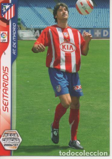 Collectionnisme sportif: Cromo E004089. Trading Card. Mega Cracks 06-07. n&ordm; 21 Seitaridis. Defensa. At. de Madrid - LPF