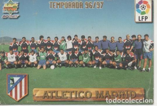 Collezionismo sportivo: Cromo E003725: Trading Card. Las Fichas de la Liga 96-97. n&ordm; 1 Atletico Madrid, Temporada 96/97 - LF