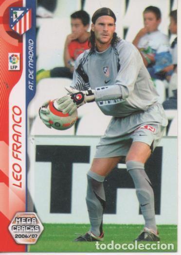 Collezionismo sportivo: Cromo E004087: Trading Card. Mega Cracks 06-07. n&ordm; 20 Leo Franco. Portero. At. De Madrid - LPF