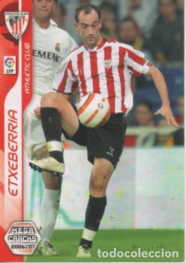 Collectionnisme sportif: Cromo E004084: Trading Card. Mega Cracks 06-07. n&ordm; 15 Etxeberria. Delantero. At.C. de Bilbao - LPF