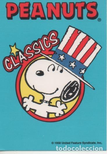 Collectionnisme sportif: Cromo E003350: Trading Card. Peanuts Classics, n&ordm; 100 Playlist - M. Schulz