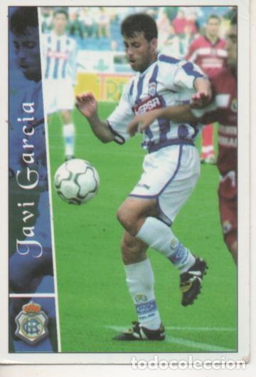 Collectionnisme sportif: Cromo E003901: Trading Card. Las Fichas de la Liga 2003. n&ordm; 532 Javi Garc&iacute;a, R.C. Recreativo de Huel