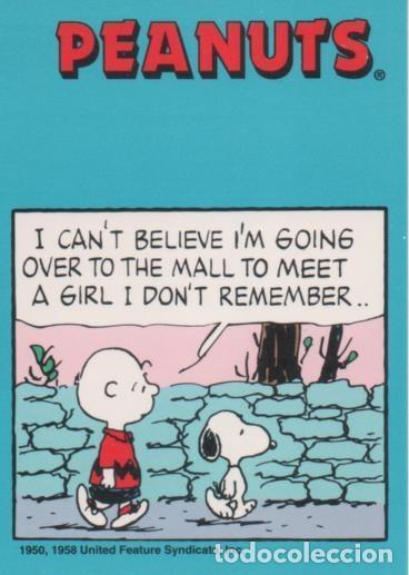 Coleccionismo deportivo: Cromo E003317: Trading Card. Peanuts Classics, n&ordm; 47 July 25, 1989 - M. Schulz