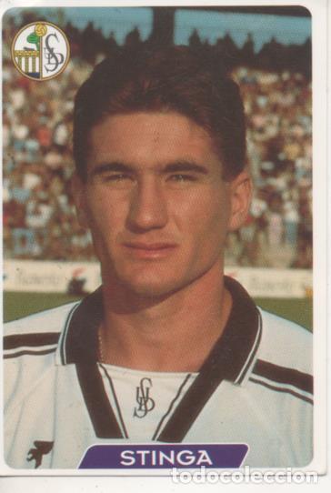 Sammelleidenschaft Sport: Cromo E004075: Trading Card. Las Fichas de la Liga 95-96. n&ordm; 390 Stinga. Centrocampista. U.D. Salam