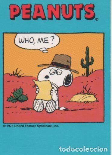 Sammelleidenschaft Sport: Cromo E003315: Trading Card. Peanuts Classics, n&ordm; 44 January 12, 1989 - M. Schulz