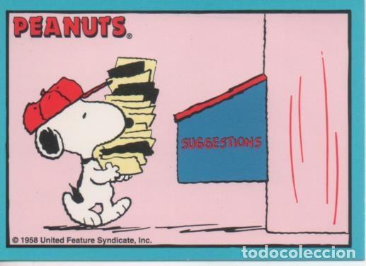 Collectionnisme sportif: Cromo E003347: Trading Card. Peanuts Classics, n&ordm; 97 July 2, 1989 - M. Schulz