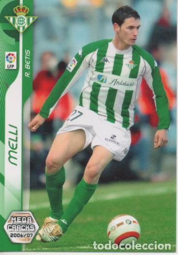Sammelleidenschaft Sport: Cromo E004110: Trading Card. Mega Cracks 06-07. n&ordm; 58 Melli. Defensa. R. Betis Balonpi&eacute; - LPF