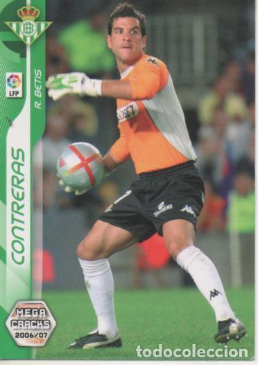 Sammelleidenschaft Sport: Cromo E004108: Trading Card. Mega Cracks 06-07. n&ordm; 56 Contreras. Portero. R. Betis Balonpi&eacute; - LPF