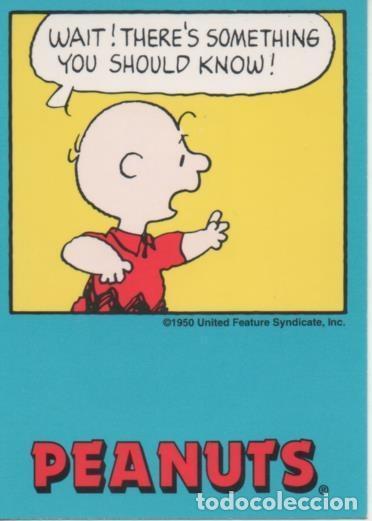 Collezionismo sportivo: Cromo E003316: Trading Card. Peanuts Classics, n&ordm; 46 July 29, 1989 - M. Schulz