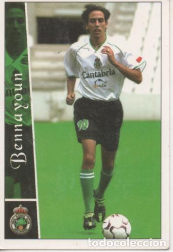 Collectionnisme sportif: Cromo E003891: Trading Card. Las Fichas de la Liga 2003. n&ordm; 505 Bennayoun, Real Racing Club de Santa