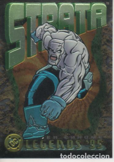 Collectionnisme sportif: Cromo E004670: Trading Card. DC Power Chrome. Legends'95, n&ordm; 58 Strata - D. Aucoin