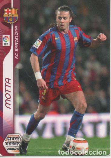 Collectionnisme sportif: Cromo E004106: Trading Card. Mega Cracks 06-07. n&ordm; 46 Motta. Medio. F.C. Barcelona - LPF