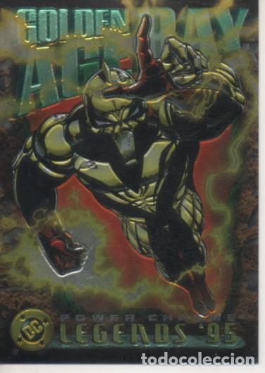 Collectionnisme sportif: Cromo E004668: Trading Card. DC Power Chrome. Legends'95, n&ordm; 56 Golden Age Ray - H. Portes