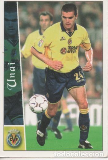 Collectionnisme sportif: Cromo E003857: Trading Card. Las Fichas de la Liga 2003. n&ordm; 388 Unai, Real Villarreal - LFP