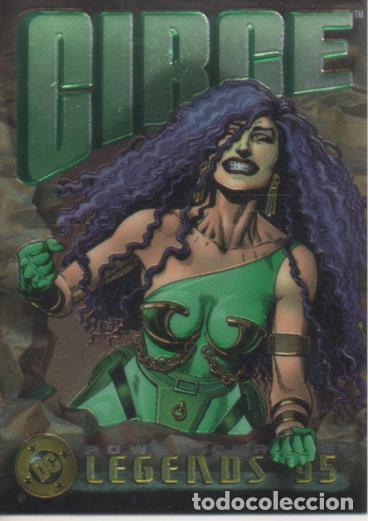 Collezionismo sportivo: Cromo E004710: Trading Card. DC Power Chrome. Legends'95, n&ordm; 101 Circe - B.Bolland