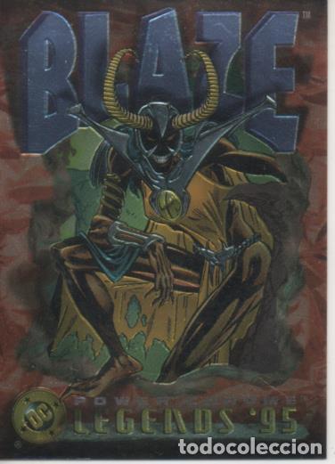 Collezionismo sportivo: Cromo E004697: Trading Card. DC Power Chrome. Legends'95, n&ordm; 88 Blaze - B. Breeding