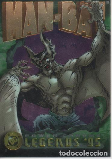 Collectionnisme sportif: Cromo E004707: Trading Card. DC Power Chrome. Legends'95, n&ordm; 98 Man-Bat - F. Henry