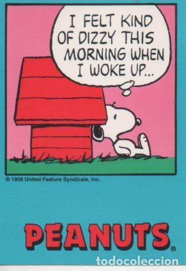 Collectionnisme sportif: Cromo E003284: Trading Card. Peanuts Classics, n&ordm; 10 October 420 1979 - M. Schulz