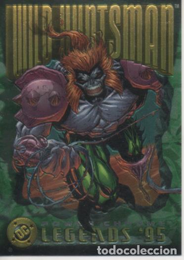 Collectionnisme sportif: Cromo E004705: Trading Card. DC Power Chrome. Legends'95, n&ordm; 96 Wild Huntsman - V. Giarrano