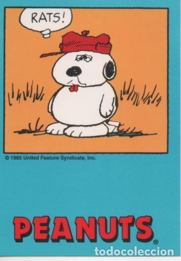 Collectionnisme sportif: Cromo E003310: Trading Card. Peanuts Classics, n&ordm; 37 January 24, 1989 - M. Schulz