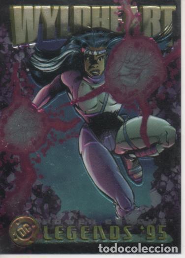 Collectionnisme sportif: Cromo E004686: Trading Card. DC Power Chrome. Legends'95, n&ordm; 76 Wyldheart - B. Marimon
