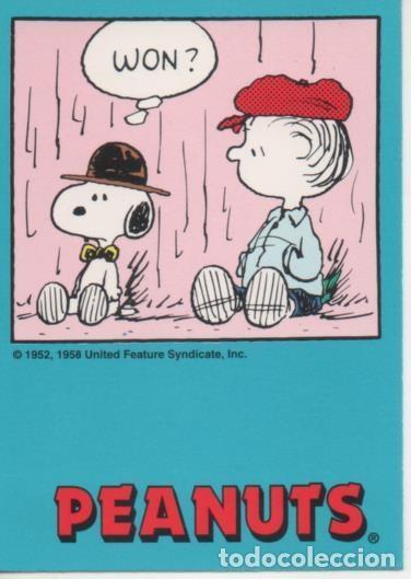 Collectionnisme sportif: Cromo E003304: Trading Card. Peanuts Classics, n&ordm; 31 October 19, 1989 - M. Schulz