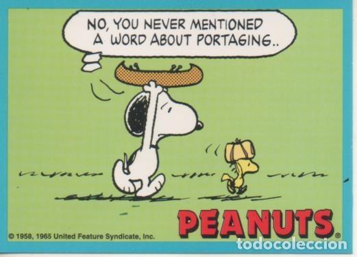 Collectionnisme sportif: Cromo E003303: Trading Card. Peanuts Classics, n&ordm; 30 September 13, 1989 - M. Schulz