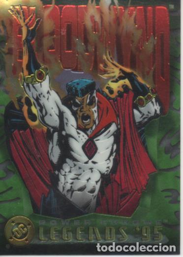 Collectionnisme sportif: Cromo E004646: Trading Card. DC Power Chrome. Legends'95, n&ordm; 31 Bloodwynd - M. Campos