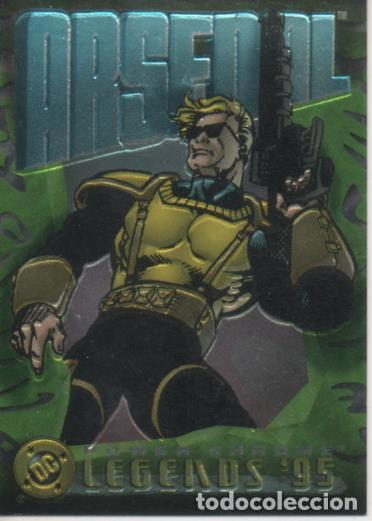 Collezionismo sportivo: Cromo E004641: Trading Card. DC Power Chrome. Legends'95, n&ordm; 26 Arsenal - T. Rainey