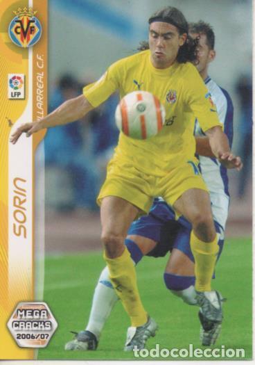 Collezionismo sportivo: Cromo E004194: Trading Card. Mega Cracks 06-07. n&ordm; 337 Sorin. Medio. Villarreal C.F. - LPF