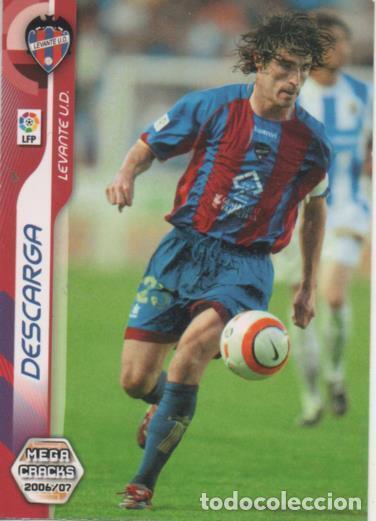 Collectionnisme sportif: Cromo E004187: Trading Card. Mega Cracks 06-07. n&ordm; 165 Descarga. Defensa. Lavante U.D - LPF
