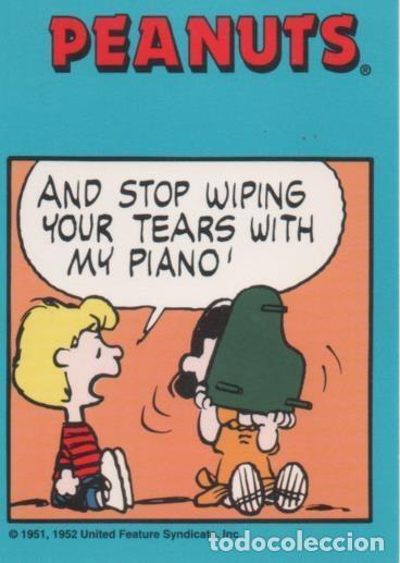 Collectionnisme sportif: Cromo E003375: Trading Card. Peanuts Classics, n&ordm; 135 July 19, 1979 - M. Schulz